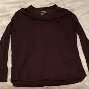 Black Women's Long Sleeve Top